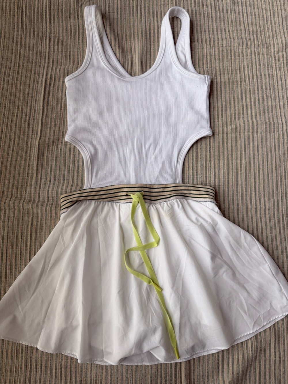 Aerie White Athletic Dress